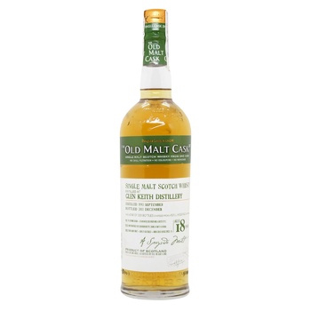 Віскі Old Malt Cask Glen Keith 1993 18yo 50% 0,7л - купити, ціни на WINETIME - фото 3