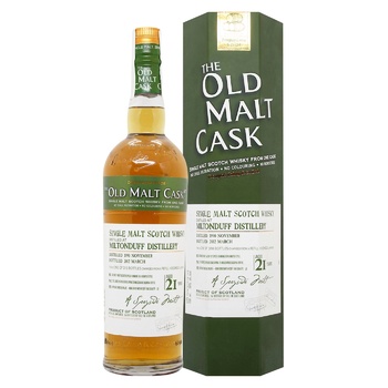 Old Malt Cask Miltonduff 1990 Whisky 21yo 50% 0.7l - buy, prices for - photo 1