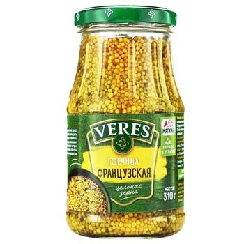 Veres French Mustard 310g - buy, prices for Auchan - photo 1