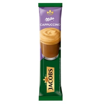 Напиток кофейный Jacobs Milka Cappucino 18г - купить, цены на Auchan - фото 1