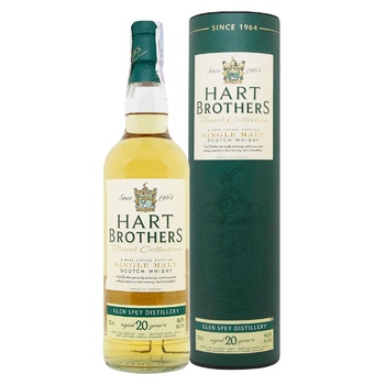 Віскі Hart Brothers Glen Spey 1991 20 років 46% 0,7л - купити, ціни на - фото 1