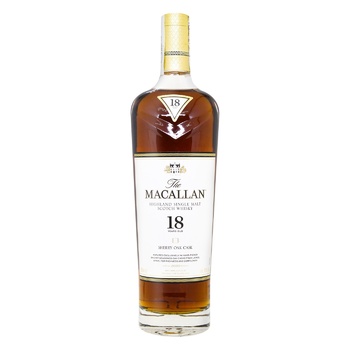 Виски Macallan Sherry Cask 18 лет 43% 0,7л