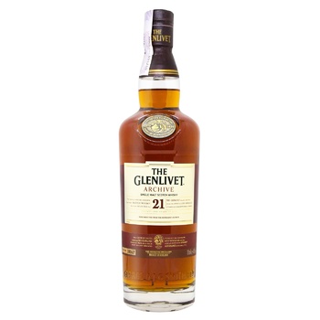 Виски The Glenlivet 21 лет 40% 0,7л - купить, цены на - фото 5