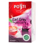 Black tea Posti Earl Grey 20х1.5g teabags Poland