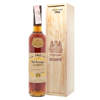 Sempe 1962 Armagnac 40% 0.5l - buy, prices for WINETIME - photo 1