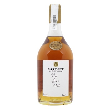 Коньяк Godet Fins Bois 1986 40% 0,7л - купити, ціни на WINETIME - фото 2