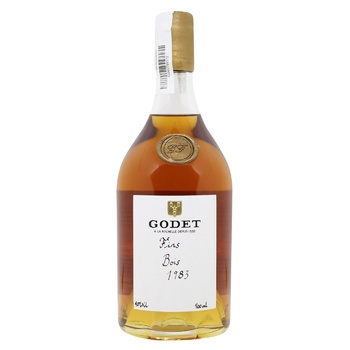 Godet Fins Bois 1983 Cognac 40% 0.7l - buy, prices for WINETIME - photo 2