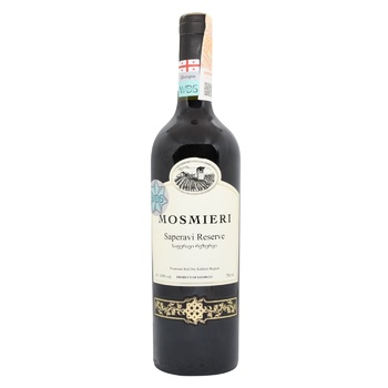 Mosmieri Saperavi Reserve Red Dry Wine 14% 0.75l - buy, prices for - photo 1