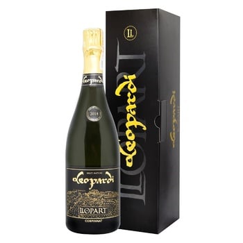 Вино игристое Llopart Leopardi Brut Nature белое брют 11,5% 0,75л - купить, цены на WINETIME - фото 1