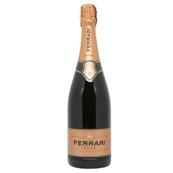 Вино ігристе Ferrari Rose рожеве брют 12,5% 0,75л - купити, ціни на WINETIME - фото 2