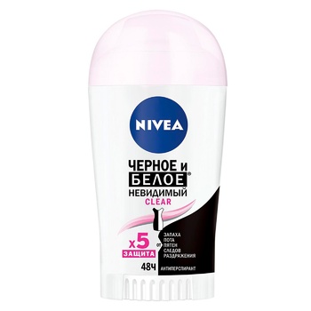 Дезодорант Nivea Невидимая защита для женщин стик 40мл - купить, цены на Auchan - фото 6