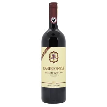 Вино Castelli Del Grevepesa Chianti Classico Castelgreve Riserva красное сухое 13,5% 0,75л - купить, цены на WINETIME - фото 1