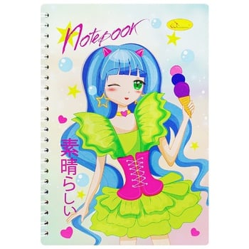 Apelsyn Notebook on Spring A5 40 sheets - buy, prices for Auchan - photo 2