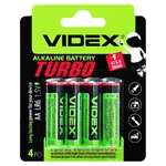 Батарейки Videx Turbo АА 1.5V 4шт