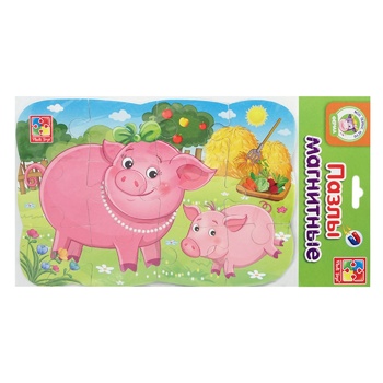 Vladi Toys Pig and Piglet Magnetic Puzzles A5 - buy, prices for EKO Market - photo 1