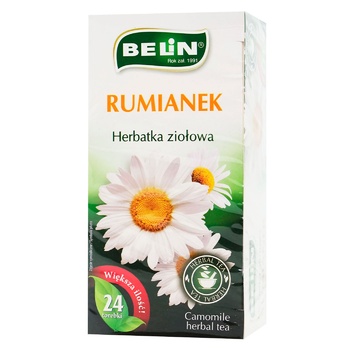 Belin Camomile Herbal Tea 1.3g*24pcs - buy, prices for MegaMarket - photo 1