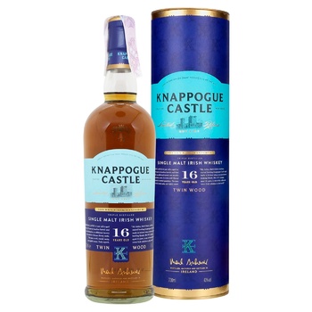 Knappogue Castle Whiskey 16yo 43% 0.7l - buy, prices for - photo 1