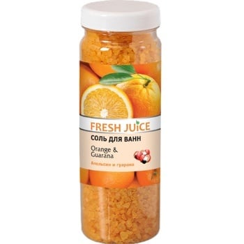 Fresh Juice Bath Salt Orange and Guarana 700g - buy, prices for ULTRAMARKET - photo 3