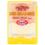 Сир Mlekovita Edamski нарізаний 150г