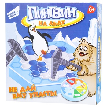 Игра настольная Dream Makers Пингвины на льдине - купить, цены на ULTRAMARKET - фото 1