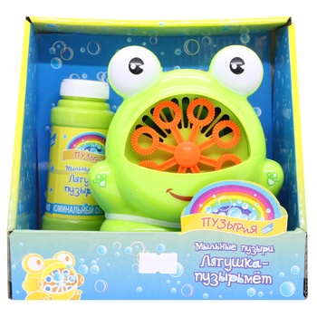 Мильні бульбашки Bubbleland Жабка-бульбашкомет - купити, ціни на  - фото 2