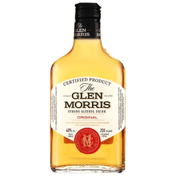 Напій алкогольний The Glen Morris 40% 250мл - купити, ціни на ULTRAMARKET - фото 1