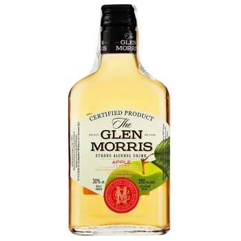 Glen Morris Apple Alcoholic Drink 30% 250ml - buy, prices for MegaMarket - photo 1