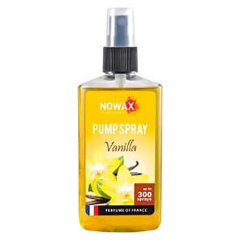 Nowax Pump Spray Vanilla Air Freshener 75ml