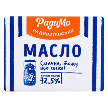 Масло РадиМо Селянське 72,5% 180г - купити, ціни на ЕКО Маркет - фото 2