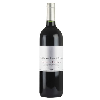 Вино Chateau Les Ormes красное сухое 13,5% 0,75л - купить, цены на WINETIME - фото 1