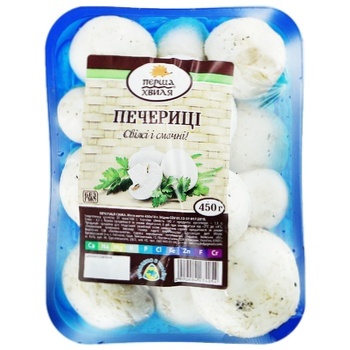 Печериці Перша Хвиля 450г - купити, ціни на Auchan - фото 1