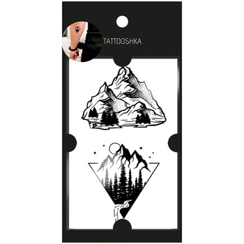 Tattooshka I Want in the Mountains Temporary Tattoo - buy, prices for Auchan - photo 1