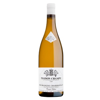 Вино Maison Champy Bourgogne Chardonnay Cuvee Edme біле сухе 13% 0,75л - купити, ціни на WINETIME - фото 1