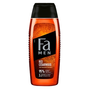 Fa Men Red Cedarwood Body and Hair Shower Gel 400ml - buy, prices for Za Raz - photo 1