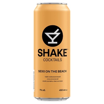 Shake Sexx on the Beach Low Alcohol Drink 7% 0.5l - buy, prices for Auchan - photo 5