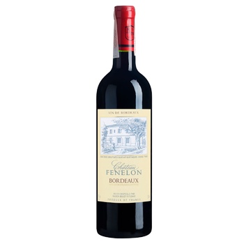 Вино Maison Bouey Chateau Fenelon красное сухое 13% 0,75л - купить, цены на - фото 1