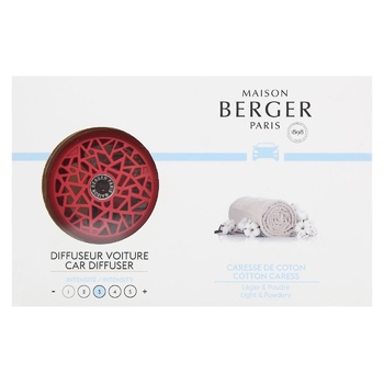 Maison Berger Caresse de Сoton Car Diffuser with Cartridge 1pc - buy, prices for WINETIME - photo 2