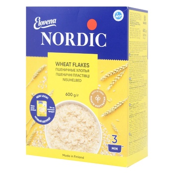 Wheat flakes Nordic 600g - buy, prices for MegaMarket - photo 1