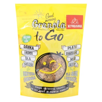 Гранола Good Morning, Granola To Go с клюквой 140г - купить, цены на Таврия В - фото 1