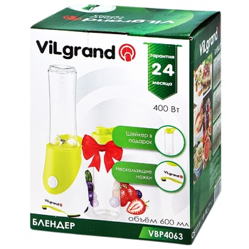 Блендер ViLgrand VBP4063 Fitness