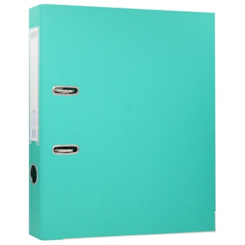 Buromax Elite A4 Turquoise Folder-Registration 50mm - buy, prices for MegaMarket - photo 1