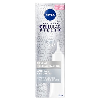 Крем для кожи вокруг глаз Nivea Hyaluron Cellula 15мл - купить, цены на Auchan - фото 5