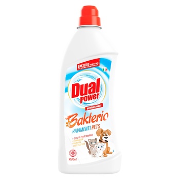 Dual Power Antibacterial With Antifungal Action After Animals Floor Cleaner  1l - buy, prices for WINETIME - photo 1