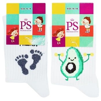 Шкарпетки Premier Socks дитячі розмір 16-18 - купити, ціни на Auchan - фото 1