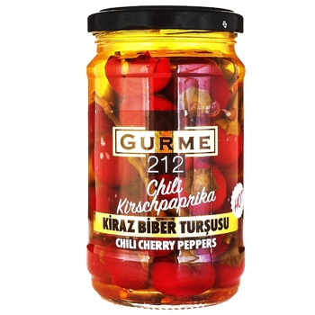 Gurme 212 Chili pepper canned 320g - buy, prices for Auchan - photo 1