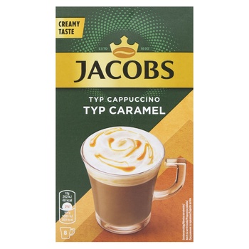 Напиток кофейный Jacobs Cappuсcino Caramel 12г х 8шт - купить, цены на - фото 4