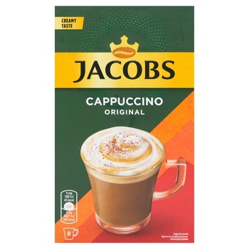 Напиток кофейный Jacobs Original Cappuсcino 11,6г х 8шт - купить, цены на METRO - фото 3