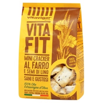 Vitavigor Mini Cracker with Spelt and Flax Seeds 150g - buy, prices for WINETIME - photo 1