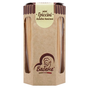 Babene Mini Vanilla Grissini 126g - buy, prices for WINETIME - photo 1