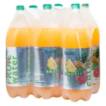 Напиток Biola Fruit Water Тропик сильногазированный 2л - купить, цены на - фото 3